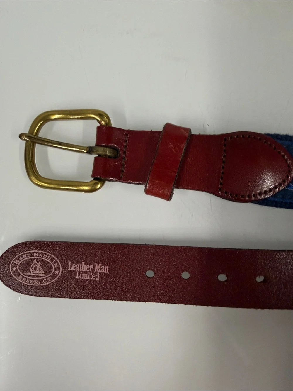 Navy Tropical Fish Embroidered Pet Collar 35